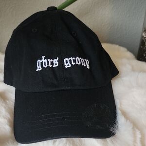 GBRS Group Black Embroidered Cap